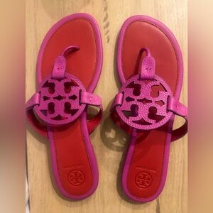 Tory Burch Miller sandals (never worn!)
